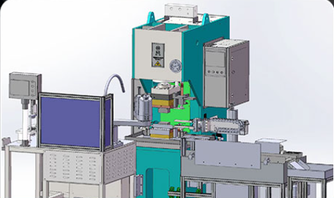 1-out-2 semi-automatic diffusion welding equipment