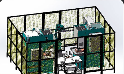 1-to-2 semi-automatic diffusion welding equipment